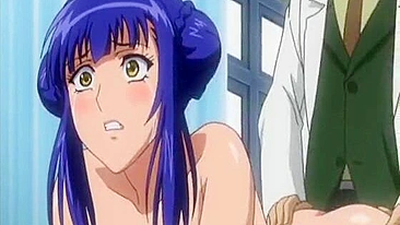 Virgem Peituda Cavalga Pau do Doutor em Pornô Hentai