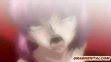 Hentai de Peitos Grandes - Boquete, Gozada no Rosto, Anime, Tetuda