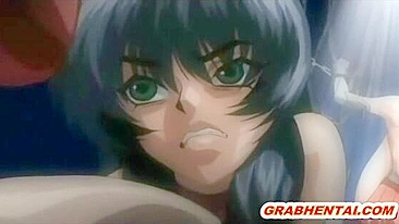 Hentai de Peitos Grandes - Boquete, Gozada no Rosto, Anime, Tetuda