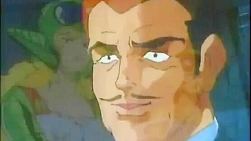 Garota Hentai Fodida por Monstro Diante dos Amigos - Porno Anime