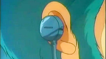 Garota Hentai Fodida por Monstro Diante dos Amigos - Porno Anime