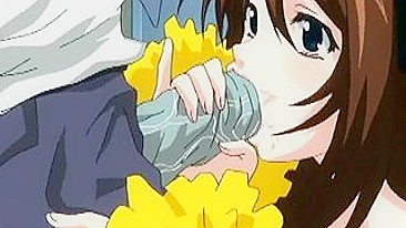 Líder de Torcida Hentai Chupa Pauzão em Anime