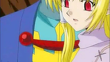 Princesas Elfas Chupando e Fodendo em Grupo no Hentai Anime