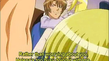 Princesas Elfas Chupando e Fodendo em Grupo no Hentai Anime