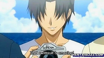 Hentai Peituda na Espanhola e de Quatro na Praia - Anime