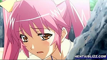 Hentai Peituda na Espanhola e de Quatro na Praia - Anime