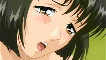 Hentai Colegial Peituda Leva Dedada e Foda na Buceta Molhada, Anime