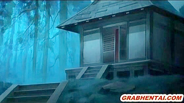 Hentai Japonês Bondage com Tentáculos Fodendo Forte, Anime