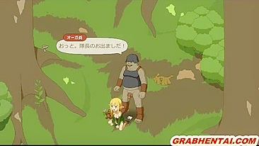 Elfa Fodida com Força na Floresta por Pauzão, Anime Hentai Fofo