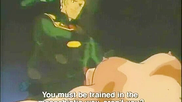 Vídeo Hentai - Tetuda Amarrada Leva Dildo na Buceta Molhada em Bondage