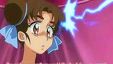 Hentai Peituda em Dupla Penetração por Monstro Travesti Anime