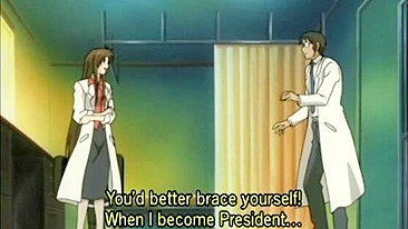 Enfermeira Peituda Fodida pelo Médico em Hentai