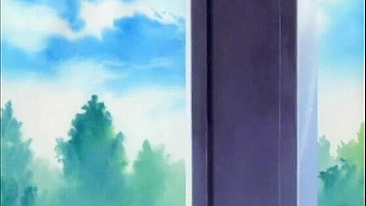 Cara de Hentai Tem o Pau Chupado Duro em Bondage