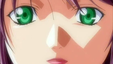 Cara de Hentai Tem o Pau Chupado Duro em Bondage