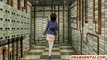 Gatinhas Anime Sensuais Chupando Pau e Fodendo de Quatro em Hentai Quente