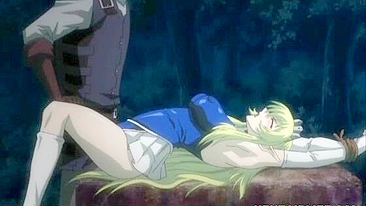 Gangbang Bondage de Elfa no Calabouço - Fantasia Kinky Anime