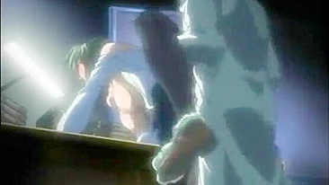 Colegial Hentai Peituda Fodida de Quatro na Buceta Molhada