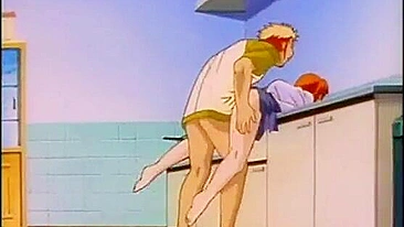 Hentai Anime Amarrada e Fodida no Cu com Focinheira