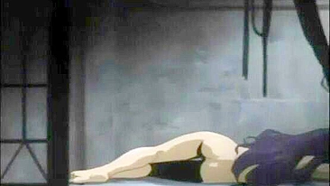 Hentai Acorrentada com Peitos Furados Leva Injeção no Cu e DP, Anime, Acorrentada, Hentai, Furados, Peitos, Cu