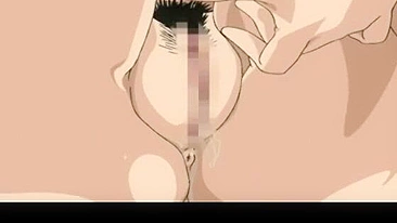 Hentai Peituda em Quarteto Fodida com Força - Peitos, Anime