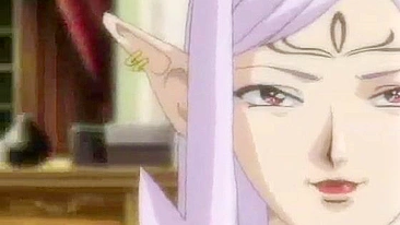 Garota Hentai Pega por Tentáculos de Monstro pra Foda Dura em Ménage