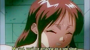 Tentáculos Arrombando Buceta em Bondage de Hentai Acorrentado