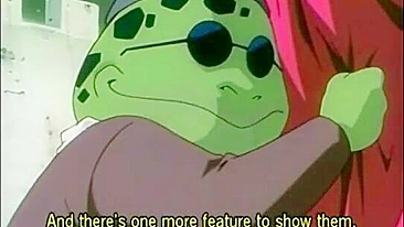 Tentáculos Arrombando Buceta em Bondage de Hentai Acorrentado