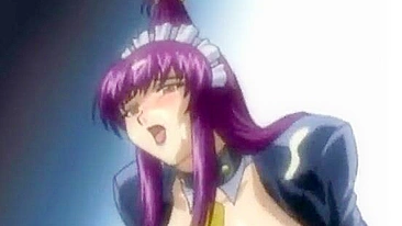 Empregada Travesti Hentai com Peitões Enormes