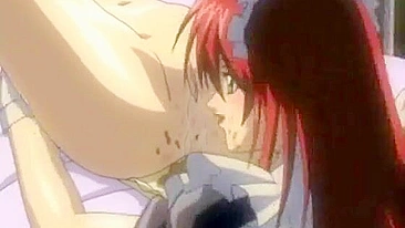 Empregada Travesti Hentai com Peitões Enormes