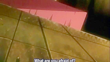 Noiva Hentai Acorrentada Punida e Enfiada com Dildo, anime bondage