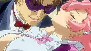 Empregada Hentai Apalpada e Fodida Acorrentada