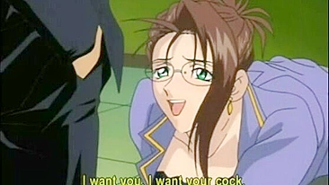 Professora Anime de Peitões Chupada e Arrombada - Pornô Hentai