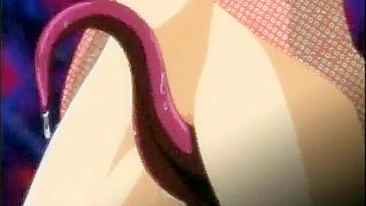 Garota Hentai Pega e Arrombada em Todos os Buracos por Tentáculos