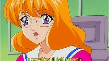 Ruiva Hentai em 69 Chupando e Cavalgando Pau - Anime