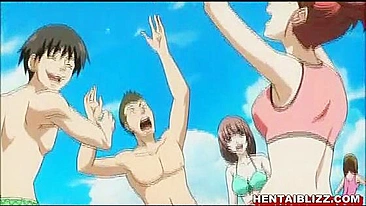 Assistindo Amigas de Anime Sendo Fodidas em Vídeo Hentai