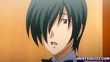 Pornô Hentai Japonês - Chupando Paus Duros e Gozadas no Rosto