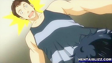 Vídeo Hentai - Peitões no 69 com Boquete e Cavalgada Quente na Pica