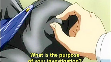 Vídeo Pornô Hentai - Peitões da Cativa Apertados por Doutor Safado