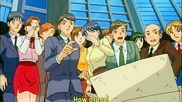 Vídeo Pornô Hentai - Mulher Amarrada com Peitos Firmes Implora Piedade na Foda