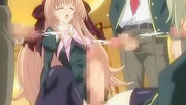 Travesti Universitária Hentai Fodida no Cu e Gozada na Cara