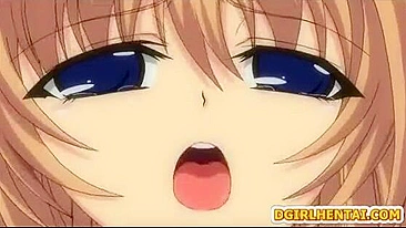 Travesti Universitária Hentai Fodida no Cu e Gozada na Cara