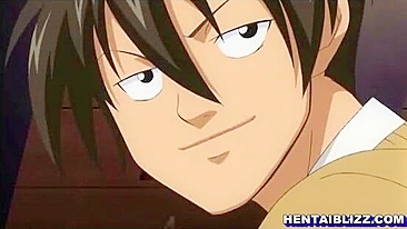 Hentai Peituda: Foda Quente e Assistindo com os Amigos