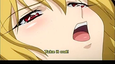 Freira Hentai com Peitos Balançando Fodida de Quatro, Anime