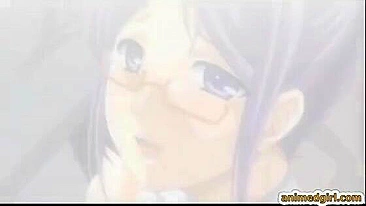 Hentai de Bondage com Mordaça Vendo Amiga Ser Fodida no Trem