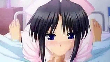 Animação de Garganta Profunda da Enfermeira - Porno Hentai