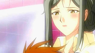 Boquete Hardcore com Gozada no Escritório da Professora Anime