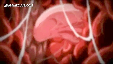 Garota Anime Tetuda Apertada - Vídeo Hentai com Tetonas