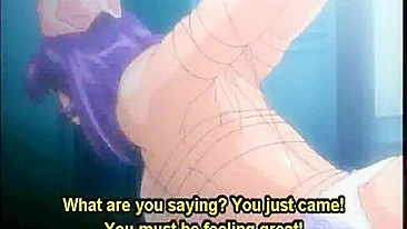 Enfermeira Hentai Amarrada Fodida com Força Enquanto Chupa Pau