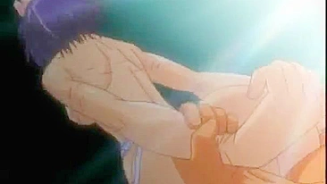 Enfermeira Hentai Amarrada Fodida com Força Enquanto Chupa Pau