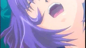 Enfermeira Hentai Amarrada Fodida com Força Enquanto Chupa Pau